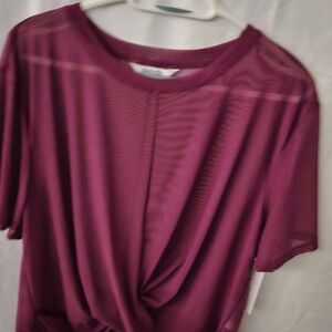 Othr Rich Burgundy Women's Blouse